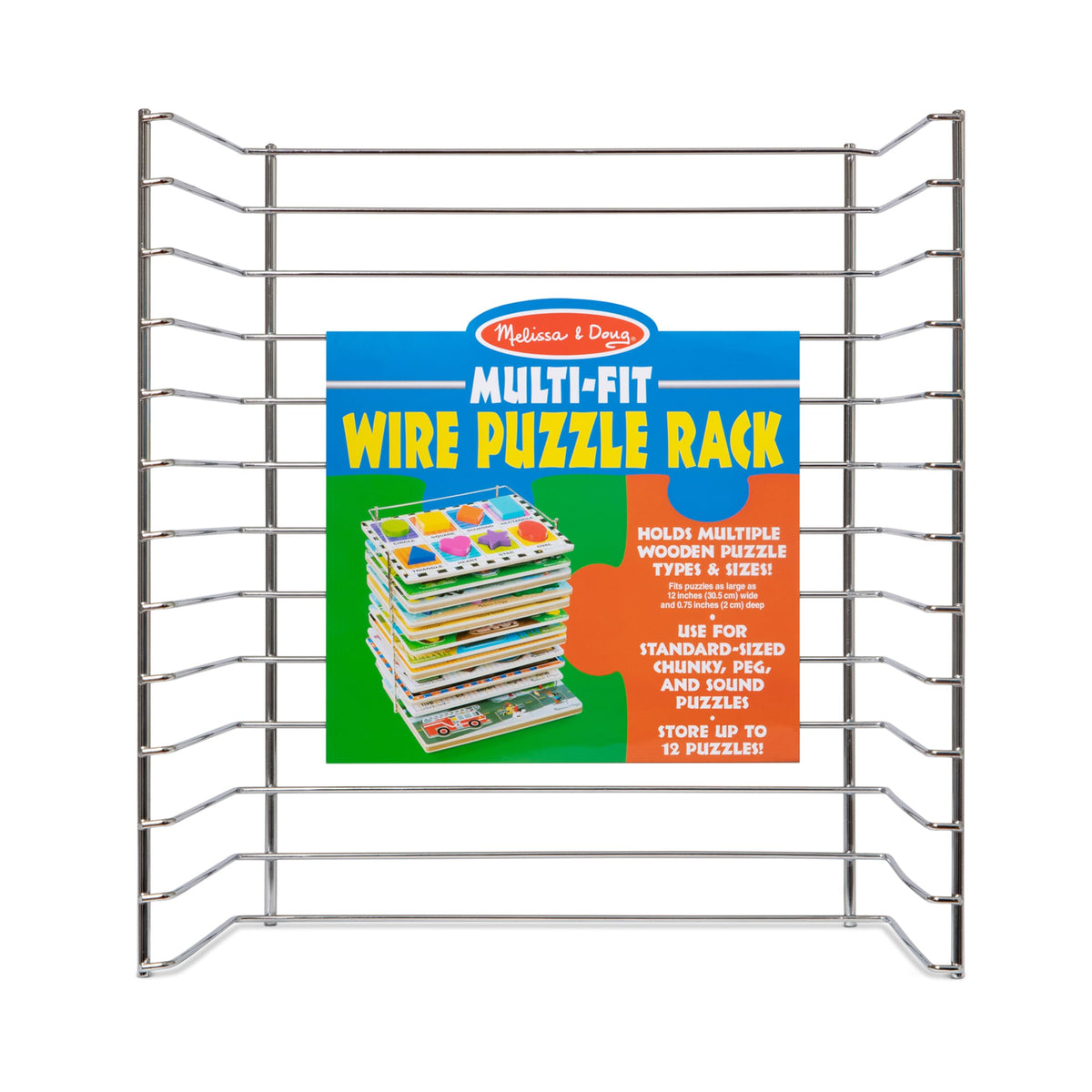 Melissa & Doug metal rack with durable construction