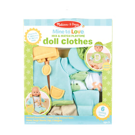 Melissa & Doug Mine to Love adjustable-band cap adds cute finishing touch.
