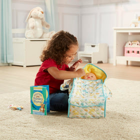 Melissa & Doug Mine to Love sturdy construction supports imaginative caregiving play