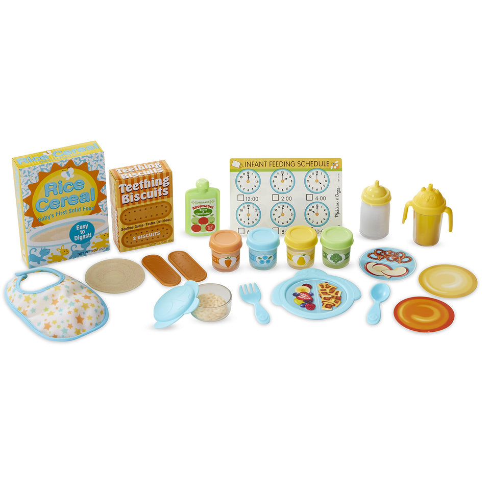 Melissa & Doug Mine to Love bottle with disappearing milk for dolls—realistic feeding play
