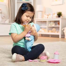 Melissa & Doug Mine to Love spoon and fork set for tiny hands