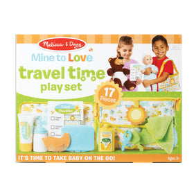 Melissa and Doug wipes container shows tidy, snap-shut storage for dressing and care.