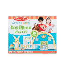 Mine to Love wooden ABC-123 blocks promote literacy and construction play