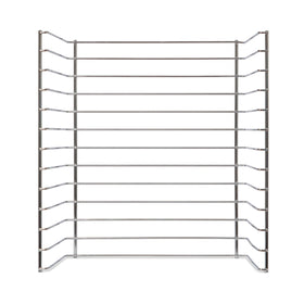 Melissa & Doug multi-fit rack front view shows tidy puzzle storage