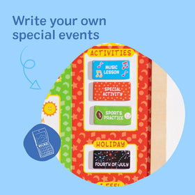 Melissa & Doug dry-erase tiles for custom magnets and notes.