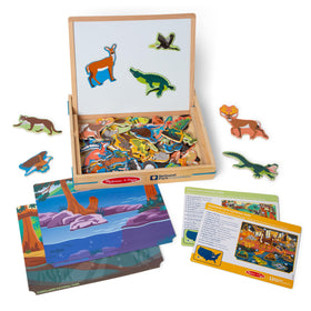 Melissa & Doug National Parks lid for easy tidy storage during playtime