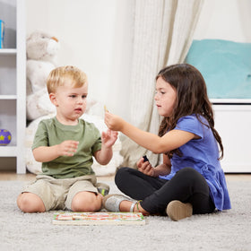 Melissa & Doug doors open and close to reveal hidden magnets