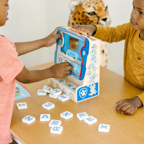 Kids engage in educational play with PAW Patrol See & Spell
