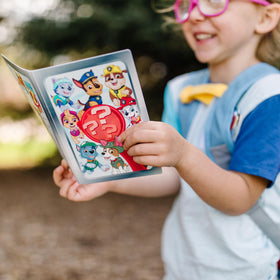 Melissa & Doug Paw Patrol Fold-Out Mission Map supports storytelling during missions.