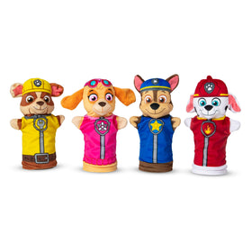 Melissa & Doug PAW Patrol hand puppet Rubble with soft plush head for imaginative play