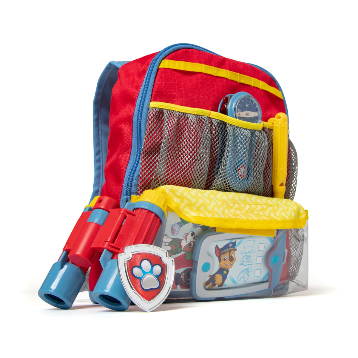 Melissa & Doug Paw Patrol Pup Pack Backpack, front view, ideal for organized pretend play on the go.
