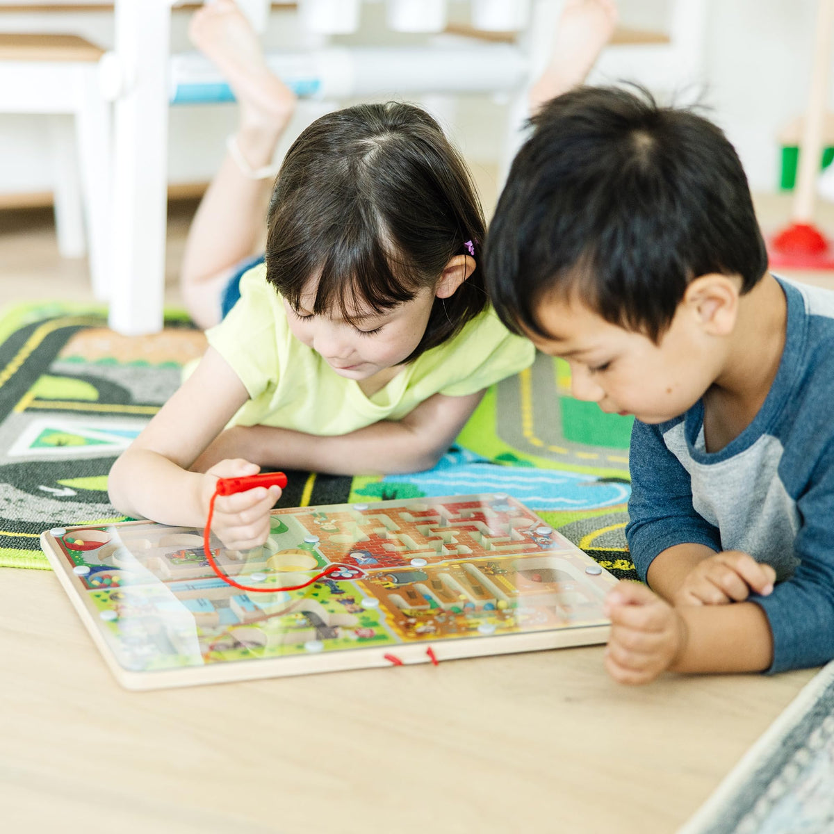 Paw Patrol Recycling Pick-Up maze reinforces sorting and counting skills