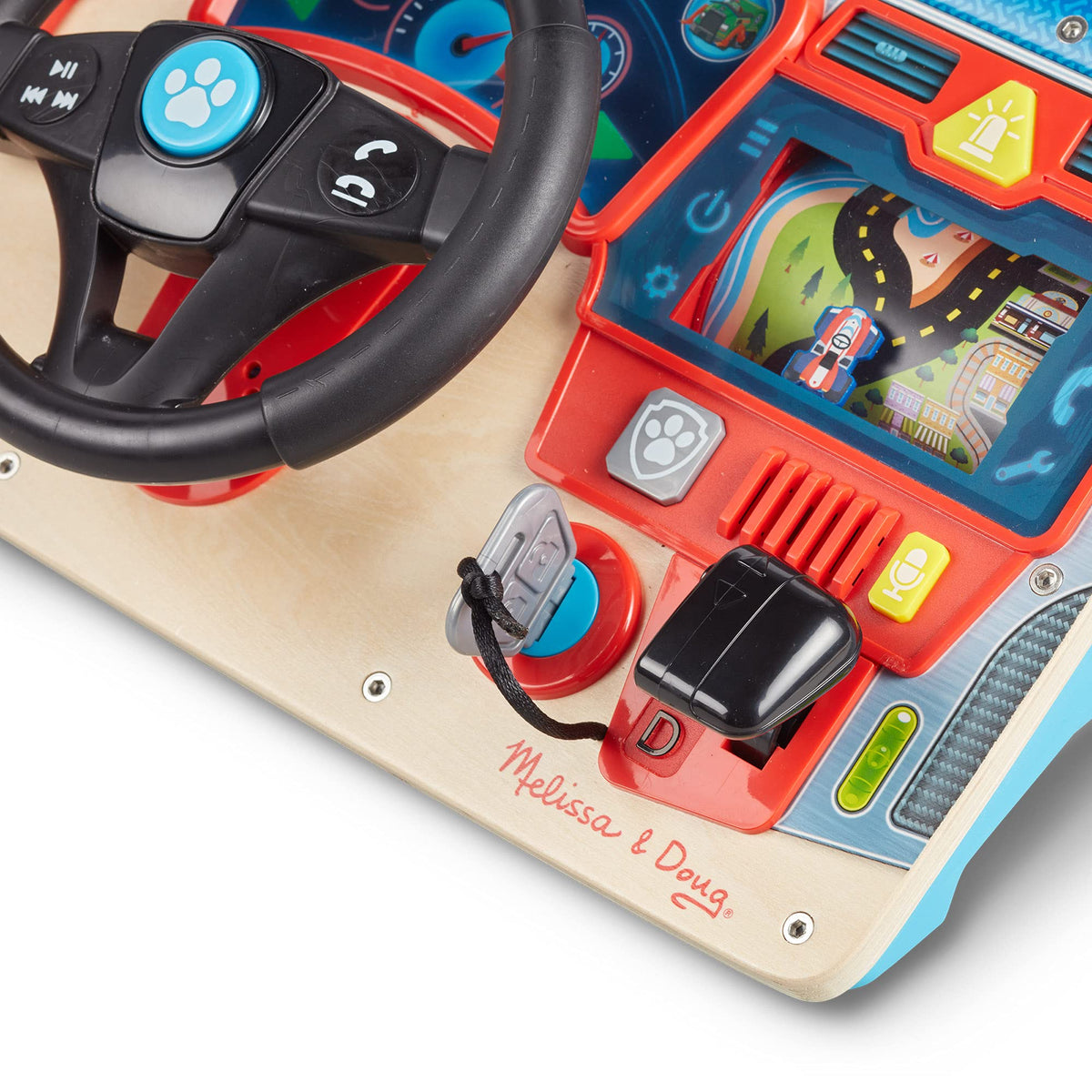 Removable key start feature powers engine rev sounds