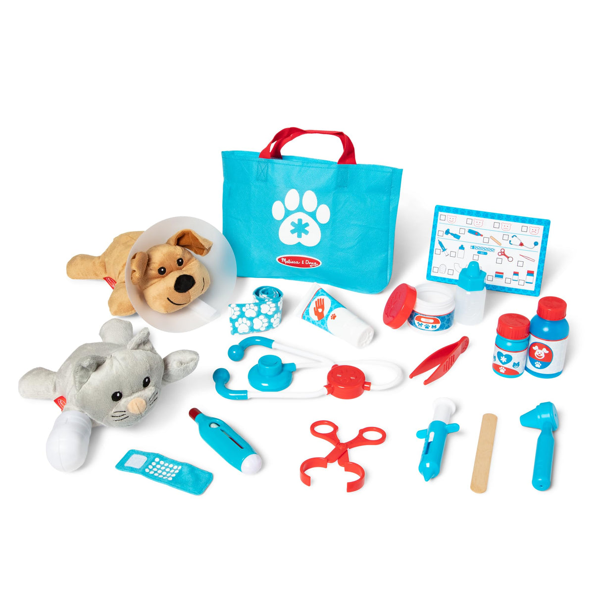 Melissa and Doug pet vet stethoscope for pretend animal checkups and role play.