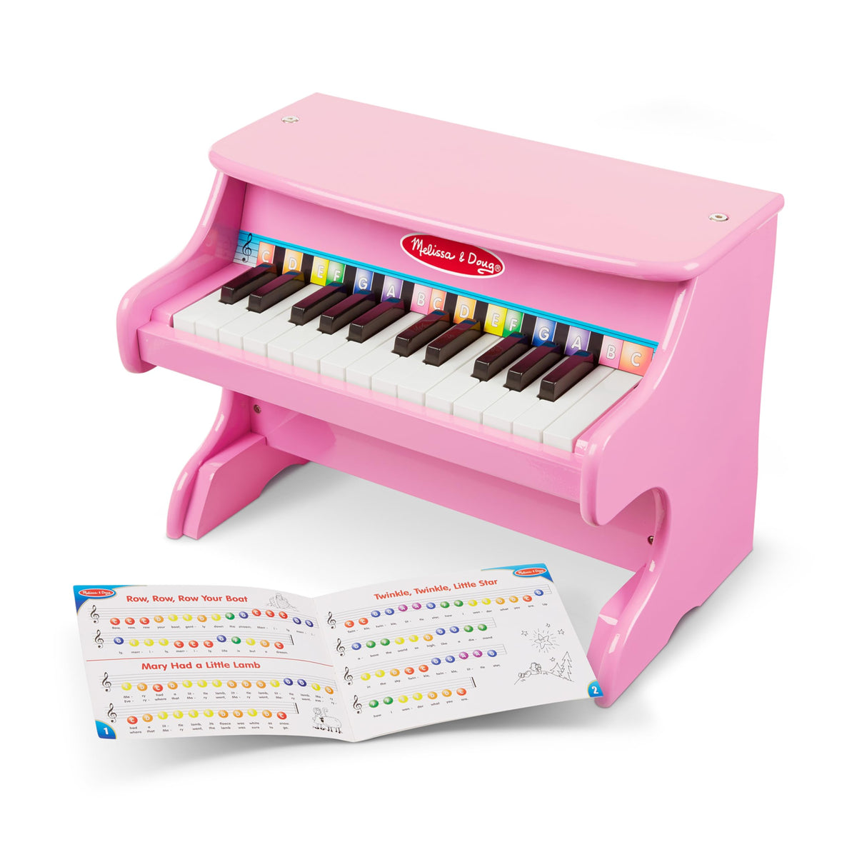 Melissa & Doug piano dimensions suit classroom or playroom setup.