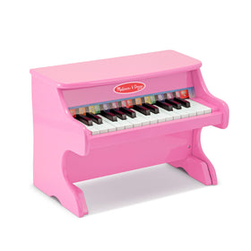 Melissa & Doug pink piano with 25 keys for budding musicians.