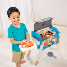 Melissa & Doug pizza paddle and utensils for serving pretend meals