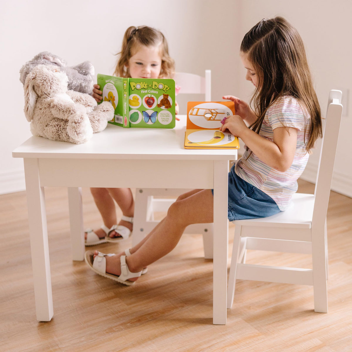Melissa & Doug Poke-a-Dot First Shapes: triangular pizza slice fosters geometry awareness