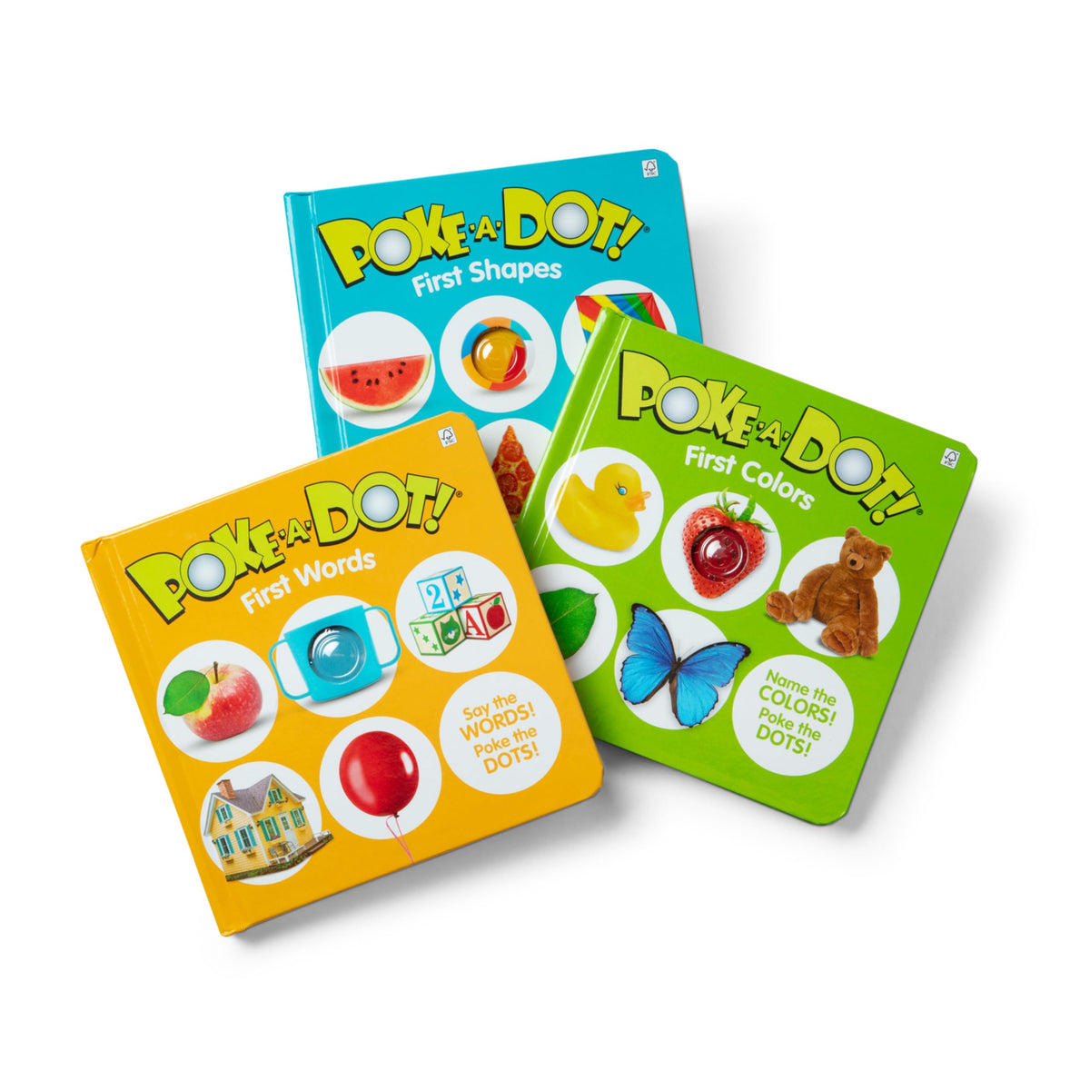 Melissa & Doug Poke-a-Dot First Words: red shoes with pop sounds for vocabulary play
