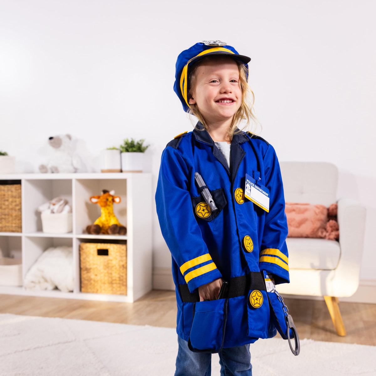 Melissa & Doug Police accessory pack completes the dress-up ensemble