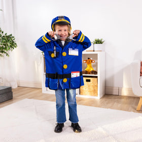 Melissa & Doug Police badge for authentic look during dress-up adventures