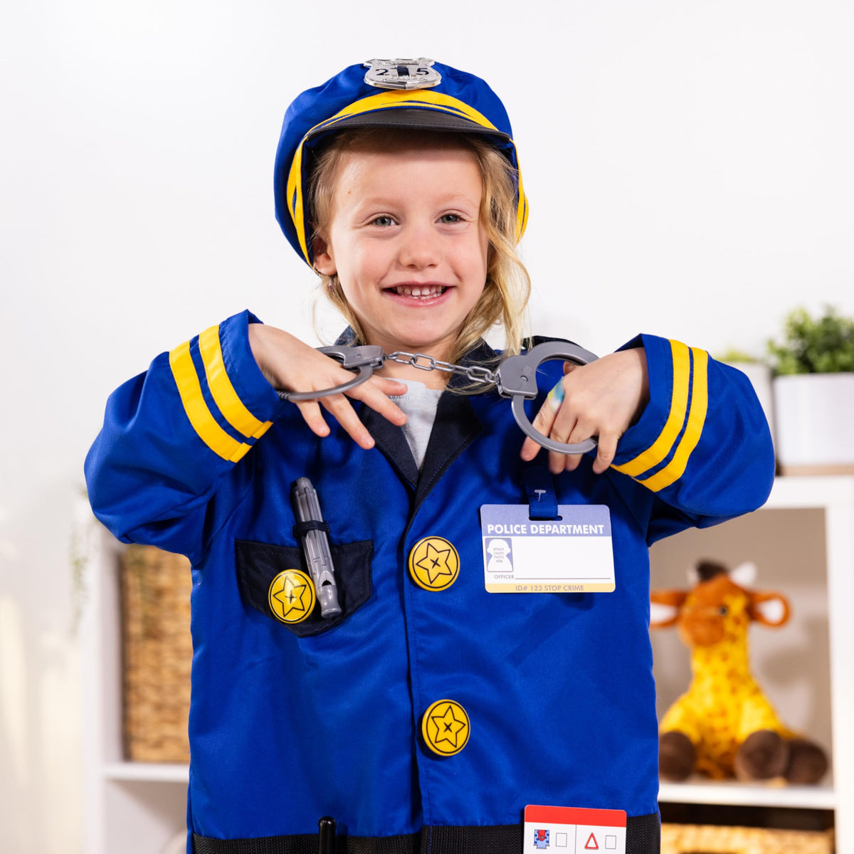 Melissa & Doug Police whistle adds alert sound during role-play