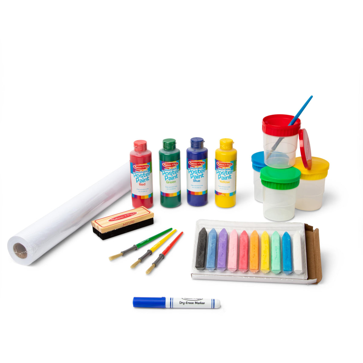 Melissa & Doug poster paint bottles offer vibrant colors for home art projects