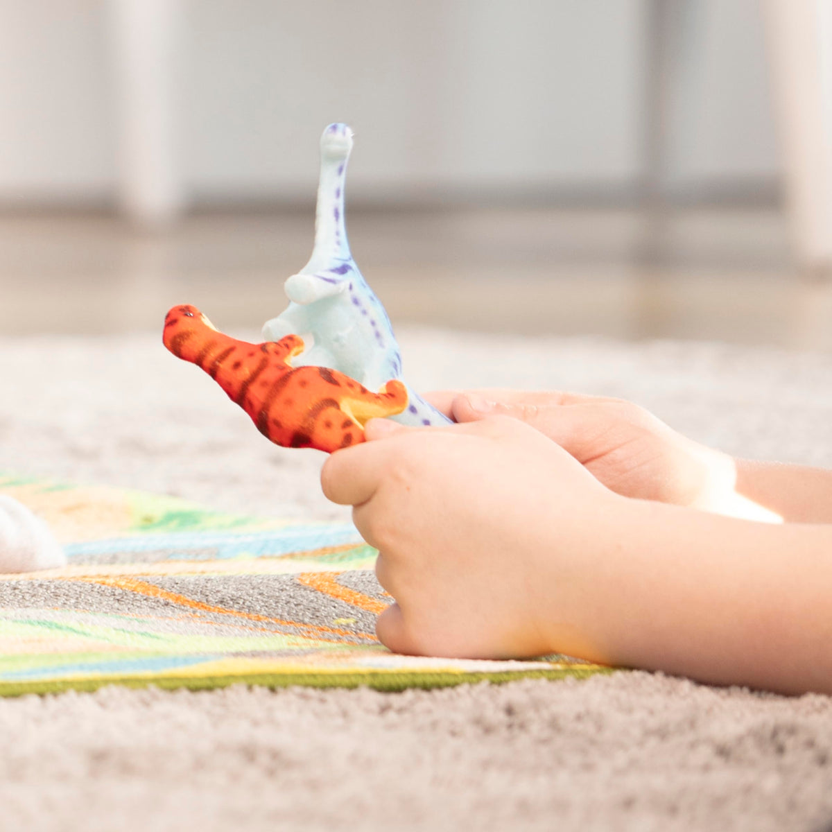 Melissa and Doug grassland scene broadens play space.