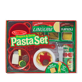 Melissa & Doug ravioli fillings demonstrate creative assembly during role-play