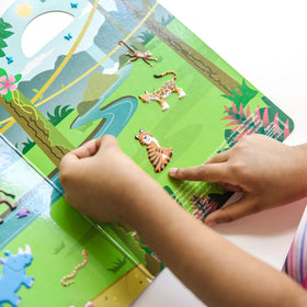 Melissa & Doug dinosaur stickers invite prehistoric storytelling and fine-motor use