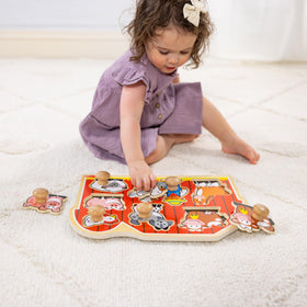 Puzzle set for babies 12 months and up, Melissa & Doug, screen-free entertainment