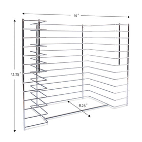 Fits puzzles up to 8.5 by 11.5 inches for versatile storage