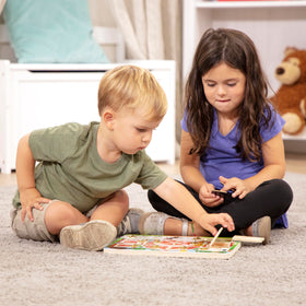 Melissa & Doug removable animal magnets for hands-on exploration