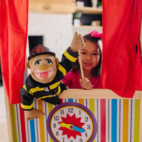 Melissa & Doug puppet set ideal for classroom centers or home pretend play.
