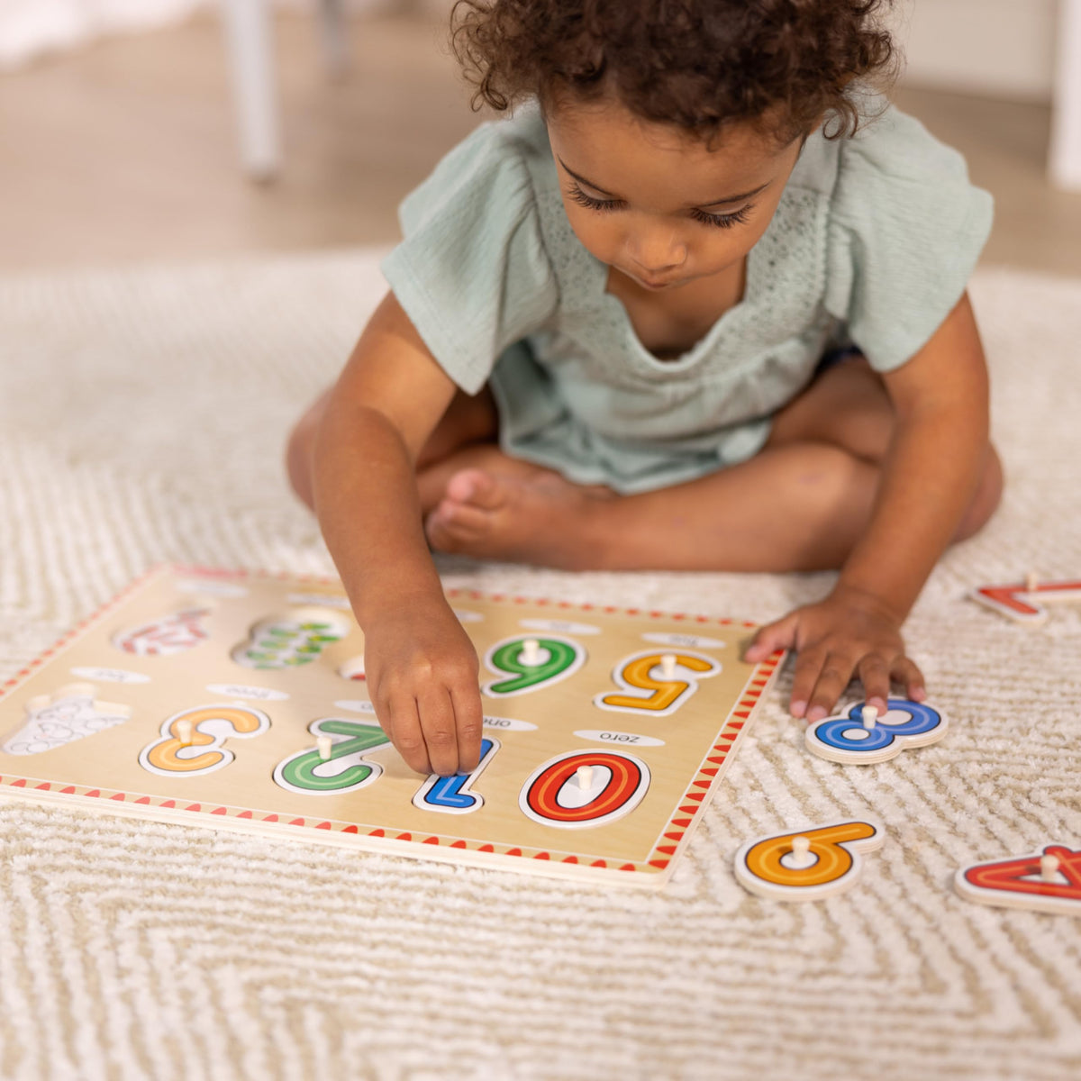 Melissa & Doug rest boards provide stable support during hands-on play.