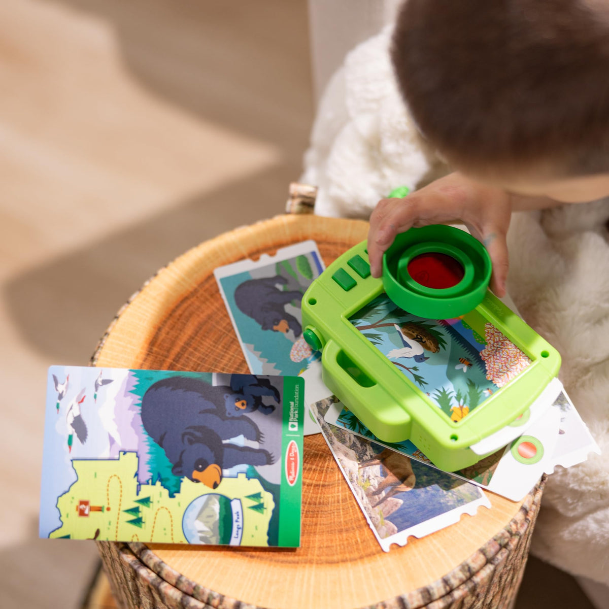 Melissa & Doug Rocky Mountain photo card 5 adds interactive sound cues