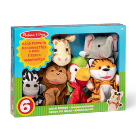 Melissa & Doug Safari Buddies washable design makes cleanup quick after adventures.