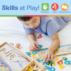 Melissa & Doug See & Spell ideal for screen-free, focused spelling practice.