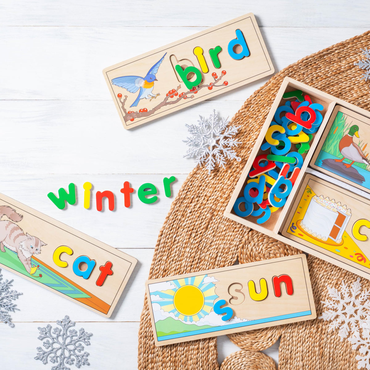 Melissa & Doug See & Spell gift packaging suitable for thoughtful gift appeal.