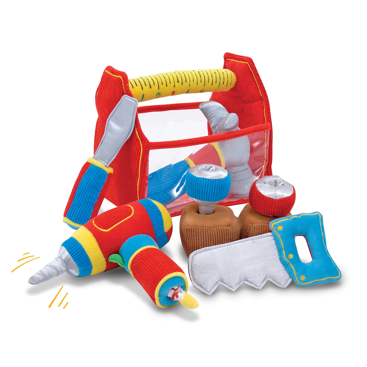 Melissa & Doug soft blocks toy offers tactile stacking and creative building play