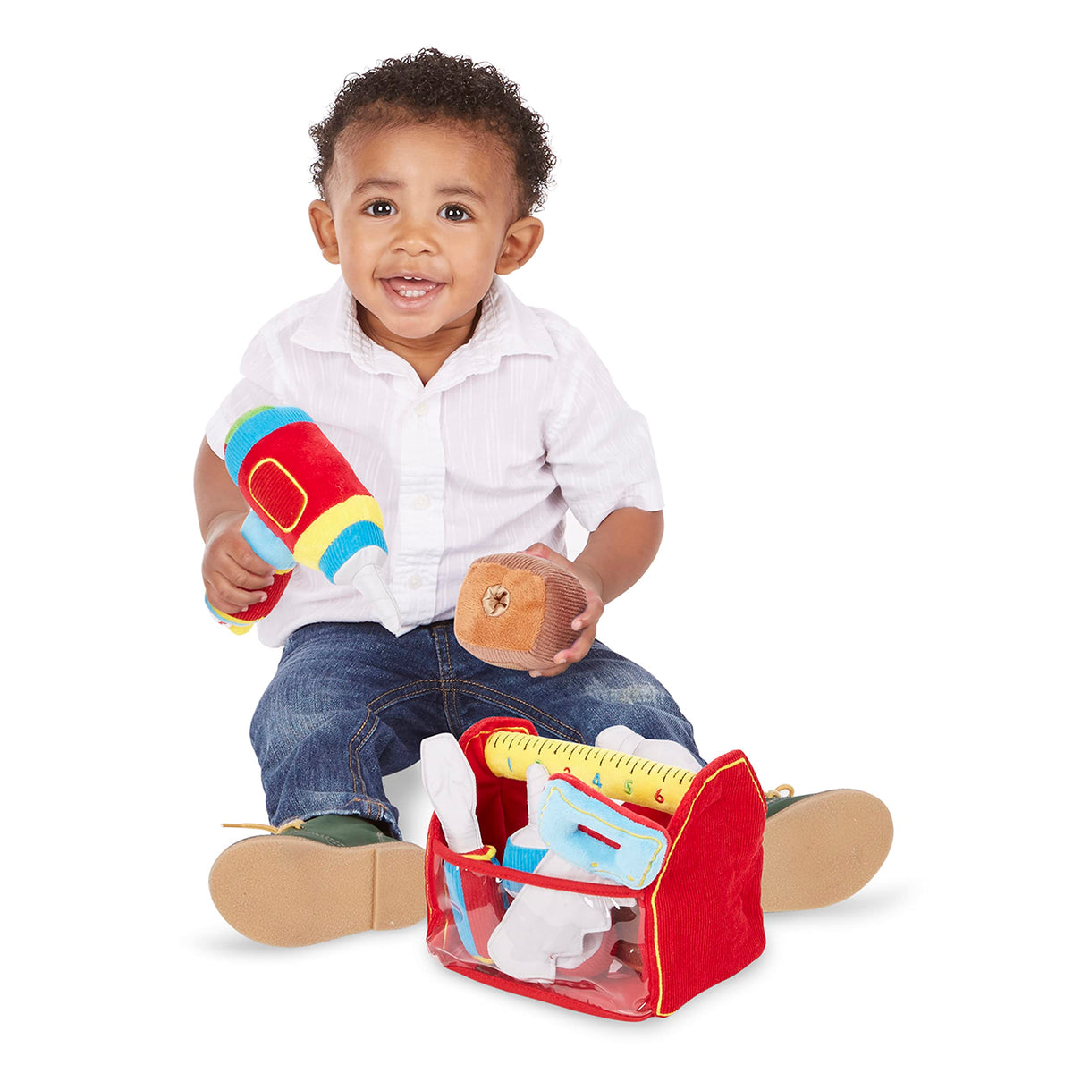 Melissa & Doug soft hammer toy supports pretend construction and fine motor practice