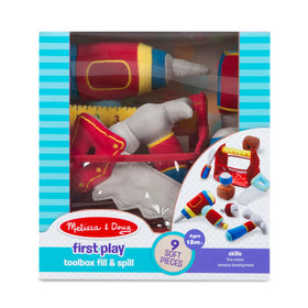 Melissa & Doug soft screwdriver toy aids imaginative building and sensory exploration