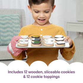 Melissa & Doug spatula for lifting cookies during pretend bake time.