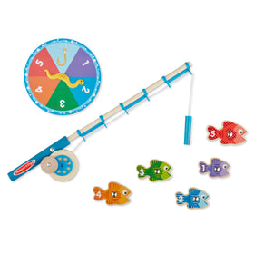 Melissa & Doug spinner mechanism adding interactive game play