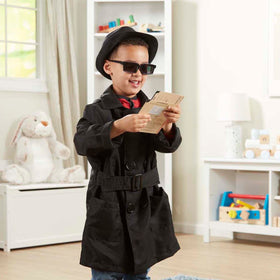 Melissa & Doug spy hat adds authentic covert look for role play.