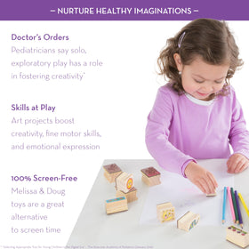 Melissa & Doug Stamp-a-Scene animal stamps for playful artwork