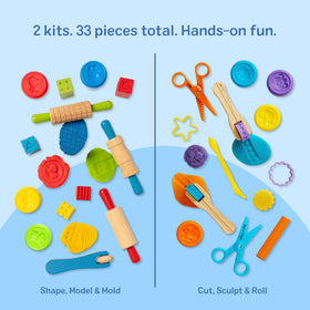 Melissa & Doug stamping cubes support pattern creation and fine motor practice