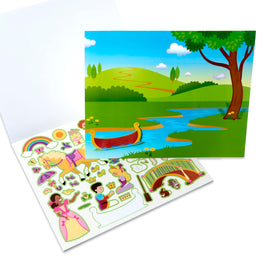 Over 150 stickers per pad from Melissa & Doug sticker set boost versatile play