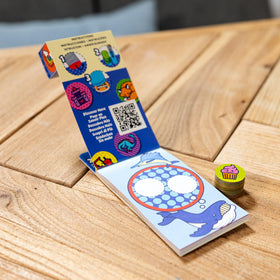 Melissa & Doug Sticker WOW! travel-friendly activity keeps kids engaged