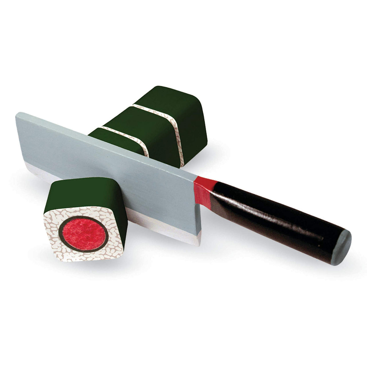 Melissa & Doug self-stick chopsticks aid grip and food picking.